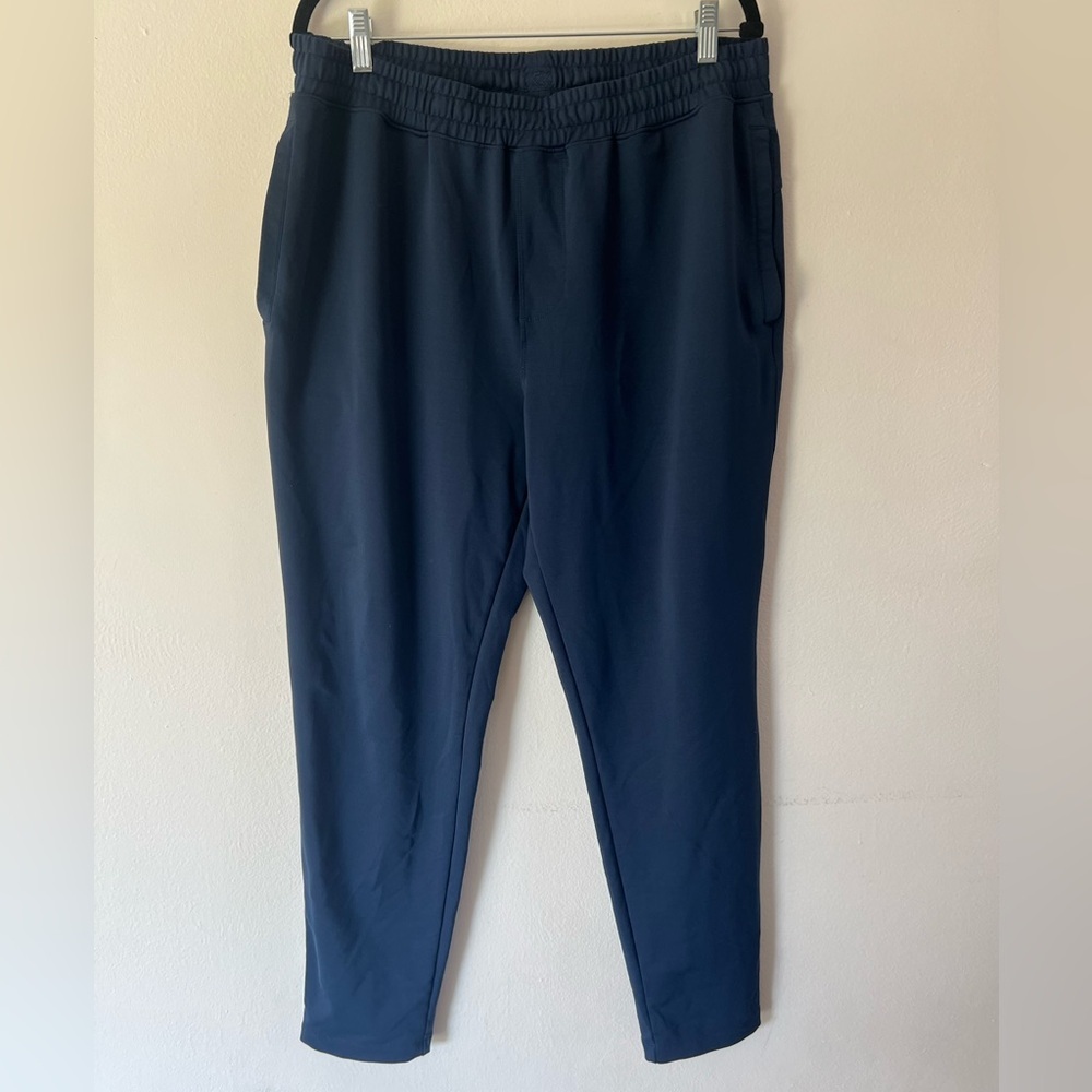 RHONE Navy Blue Pull-On Athletic Straight Leg Pants Size XL